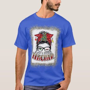 Sinterleraar Favoriet Bleaching leraar ELF Teac T-shirt