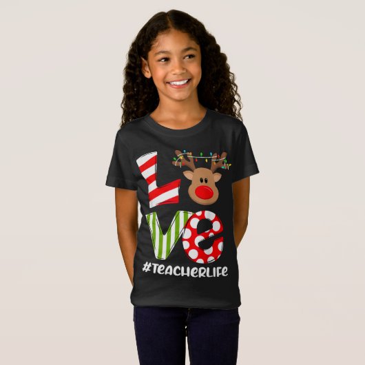 Sinterleraar Liefde Reindedarsinterklaas Chris T-shirt (Voorkant volledig)