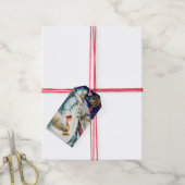Sinterloopjongen met Beren Cadeaulabel (Met Touw)