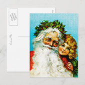 Sinterman en ik feestdagenkaart (Voorkant / Achterkant)