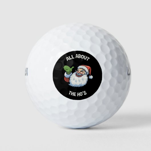 Sinterman over de Ho's Golfballen (Voorkant)