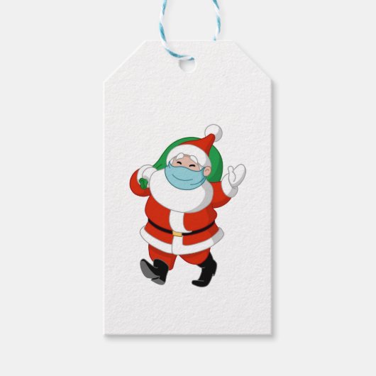 Sintermansmasker Cadeaulabel (Voorkant)