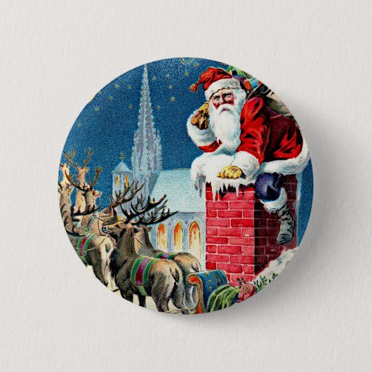 Sinternij Ronde Button 5,7 Cm (Voorkant)