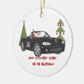 Sinternij-zwart Keramisch Ornament (Links)