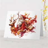 Sinterrendier Kaart (Gele Bloem)