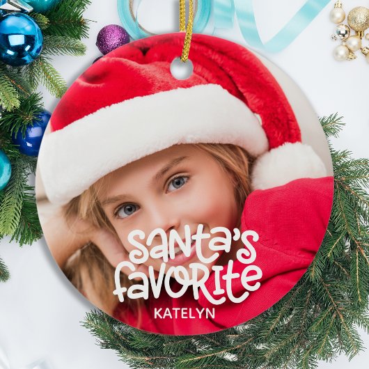 Sinters favoriete Kinder Baby Kerstmis Keramisch Ornament