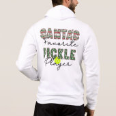 Sinters favoriete Pickleball Player Hoodie (Achterkant)
