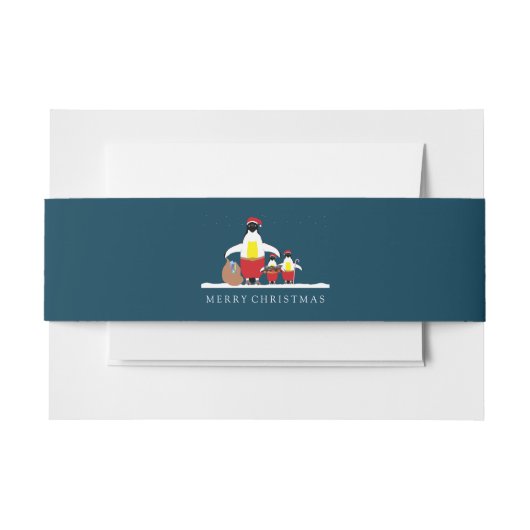 Sinters Little Helpers Invitation Belly Band Uitnodigingen Wikkel (Voorkant Voorbeeld)