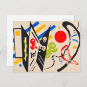 Sinthesi Stencil, 1935 by Wassily Kandinsky Briefkaart (Voorkant / Achterkant)