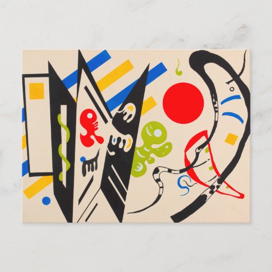 Sinthesi Stencil, 1935 by Wassily Kandinsky Briefkaart (Voorkant)