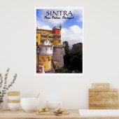 SINTRA, Palais Pena, poster photo (Cuisine)