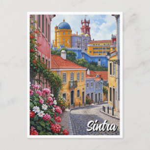 Sintra Portugal Reizen Briefkaart
