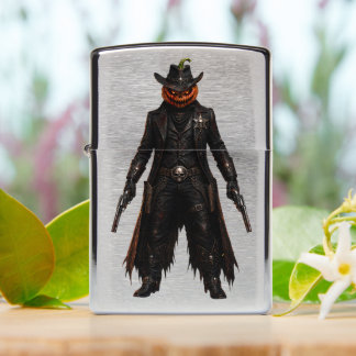 Sinuister Pompoen Sheriff Cowboy Jack-o'-Lantern G