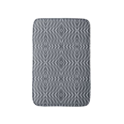 Sinusgolf Pulse Signal Modern Abstract kunstontwer Badmat (Voorkant Verticaal)