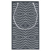 Sinusgolf Pulse Signal Modern Abstract kunstontwer Klein Cadeauzakje (Achterkant)