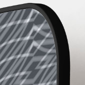 Sinusgolf Pulse Signal Modern Abstract kunstontwer Pickleball Paddle (Links Detail)