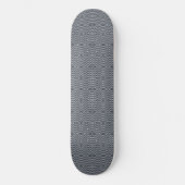 Sinusgolf Pulse Signal Modern Abstract kunstontwer Skateboard (Voorkant)