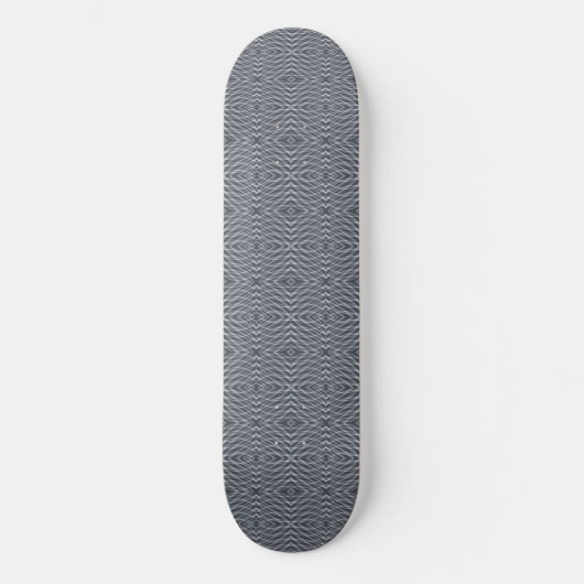 Sinusgolf Pulse Signal Modern Abstract kunstontwer Skateboard (Voorkant)