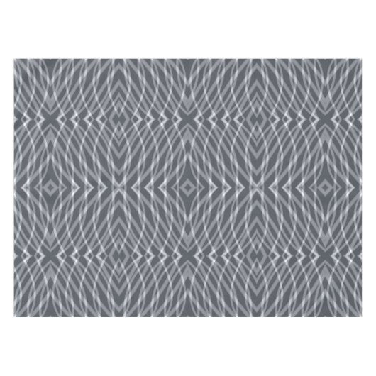 Sinusgolf Pulse Signal Modern Abstract kunstontwer Tafelkleed (Voorkant (Horizontaal))
