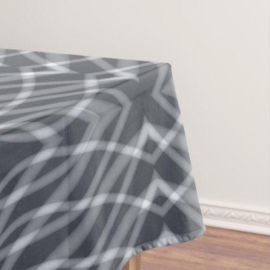 Sinusgolf Pulse Signal Modern Abstract kunstontwer Tafelkleed (Voorbeeld)