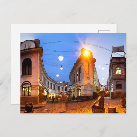 Sioni-straat Briefkaart (Voorkant / Achterkant)