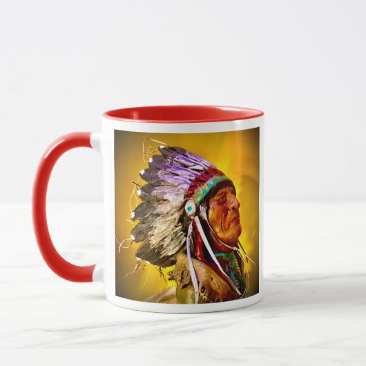 "Sioux Chief" Mug (Gauche)