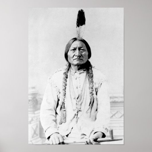 Sioux Chief Sitting Bull Poster (Voorkant)