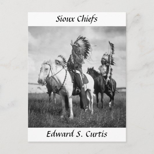 Sioux Chiefs, 1905 Briefkaart (Voorkant)