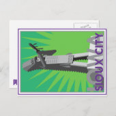 Sioux City, cartes postales IA (Devant / Derrière)