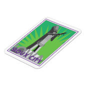 Sioux City, IA-magneet Magneet (Linkerzijde)