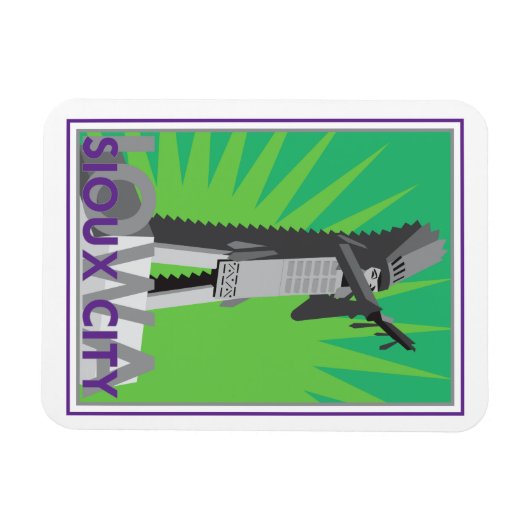 Sioux City, IA Magnet (Horizontal)