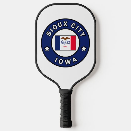 Sioux City Iowa Pickleball Paddle (Voorkant)