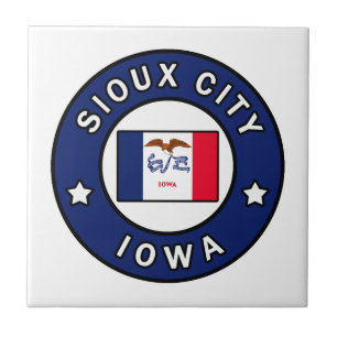 Sioux City Iowa Tegeltje