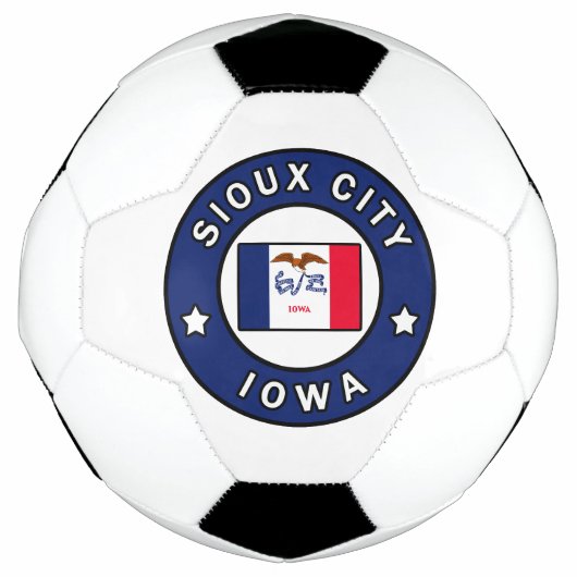 Sioux City Iowa Voetbal (Voorkant)
