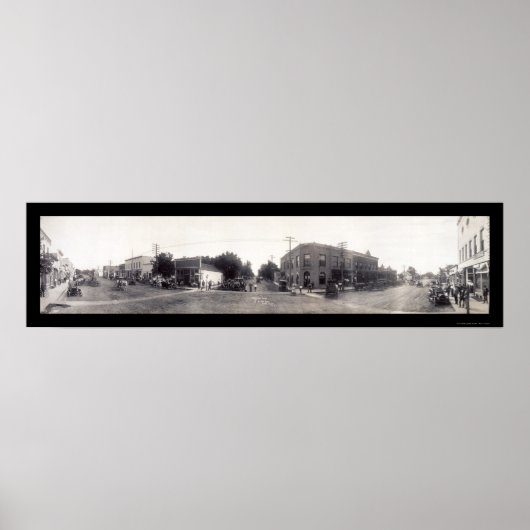 Sioux Herfsten, SD Foto 1908 Poster (Voorkant)