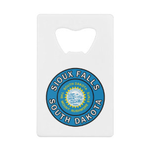 Sioux Herfsten South Dakota Kredietkaart Flessenopener
