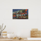 Sioux-Herfsten, South Dakota - Large Letter Scenes Poster (Keuken)
