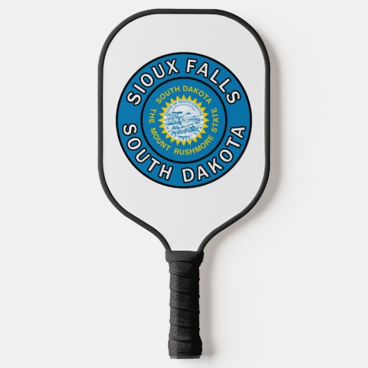 Sioux Herfsten South Dakota Pickleball Paddle (Voorkant)