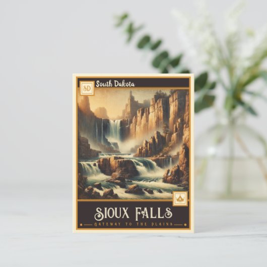 Sioux Herfsten, Zuid-Dakota | Briefkaart (Staand voorkant)