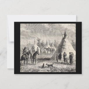 Sioux Village, circa 1876