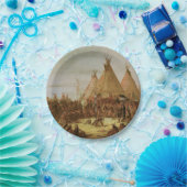 Sioux War Council Papieren Bordje (Feest)