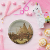 Sioux War Council Papieren Bordje (Feest)