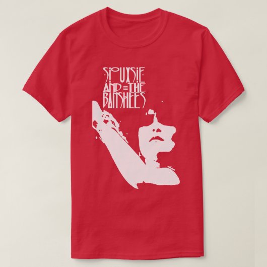 Siouxsie en de banshees 2 t-shirt (Design voorkant)