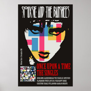Siouxsie en de Banshees eenmaal per keer de S Poster