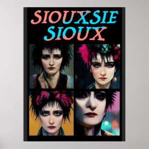 Siouxsie en de Banshees Poster