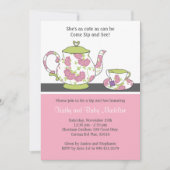 Sip and See Baby shower Invitation (Devant)