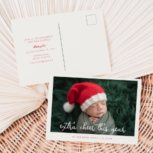 Sip and See Holiday Christmas Invitation Briefkaar Briefkaart