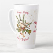 Sip & Cherish : Votre Mug de Noël "Carte postale"; (Angle gauche)