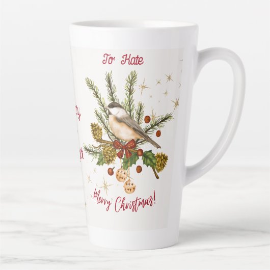 Sip & Cherish : Votre Mug de Noël "Carte postale"; (Droite)