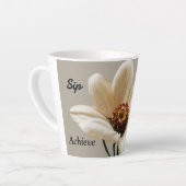 Sip, Dream, Achieve Designer Mug (Angle gauche)